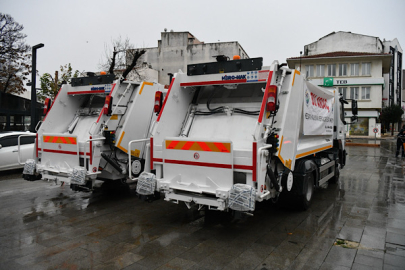 Keşan Belediyesi iki temizlik aracını envanterine kattı