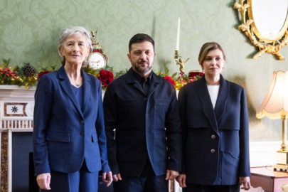 Zelenski, İrlanda Cumhurbaşkanı Connolly ile bir araya geldi