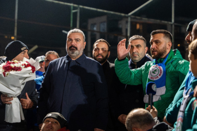 Başkan Turgut’tan Çaykur Rizespor antrenmanına ziyaret