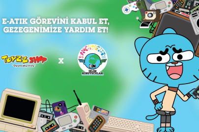Cartoon Network, e-atıkları Eğitim Desteğine Dönüştürdü