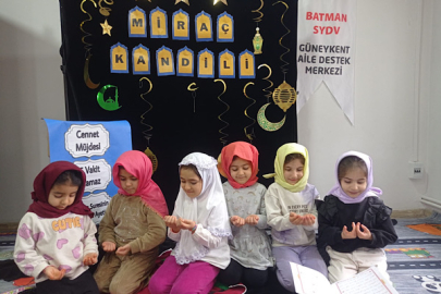 Batman’da Miraç Kandili etkinliği düzenlendi