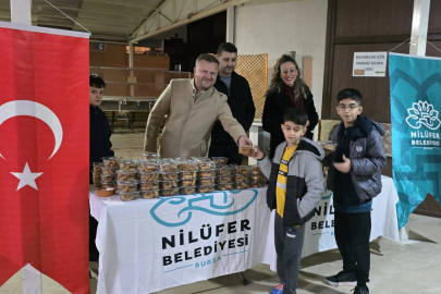 Nilüfer’de Berat Kandili Bereketi