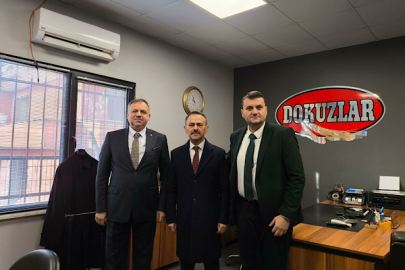 Vali Aktaş’tan Dokuzlar Gıda’ya ziyaret