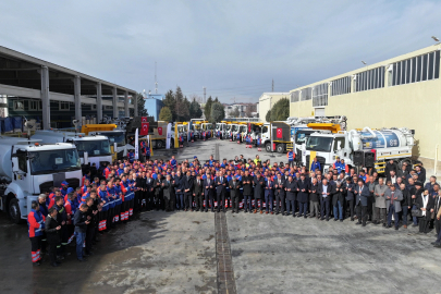 Başkan Altay 177 Milyon Lira Bedelle KOSKİ Araç Filosuna Kazandırılan 19 Yeni Aracı Tanıttı