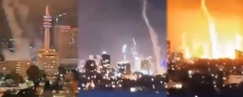 İsrail İran'a füze ve roketlerle saldırdı