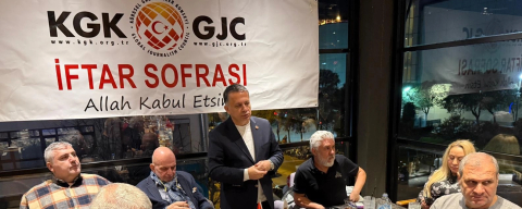 KGK ailesi İstanbul'da iftarda buluştu