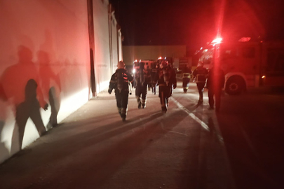 Şanlıurfa’da tekstil fabrikasında yangın