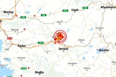 Denizli'de 4.2 büyüklüğünde deprem