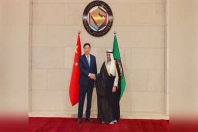 Çin'in Ortadoğu Özel Temsilcisi Zhai Jun, KİK Genel Sekreteri Budeyvi ile görüştü