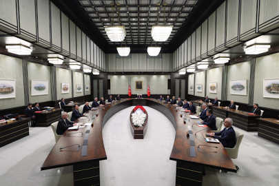 Cumhurbaşkanlığı Kabinesi Erdoğan başkanlığında toplandı