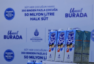 İBB, Halk Süt projesiyle 50 milyon litre sütü çocuklara ulaştırdı