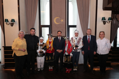 Hatay Valisi Masatlı, DEPKİ Halk Oyunları Spor Kulübünü ağırladı