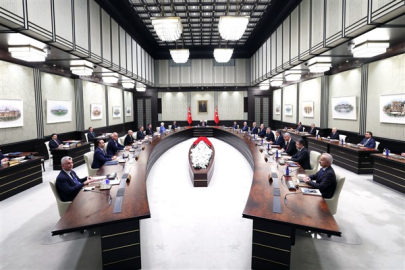 Cumhurbaşkanlığı kabinesi toplandı