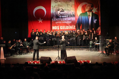 Aydın’da "18 Mart Şehitlerimize Saygı Konseri” düzenlendi