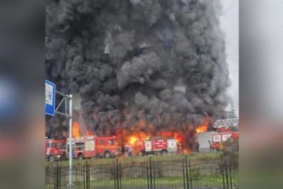 Arsin OSB’deki yangın kontrol altına alındı