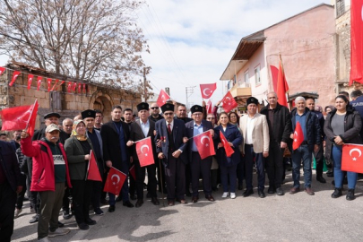 Erdemli Güzeloluk’ta Kuvayı Milliye yürüyüşü düzenlendi