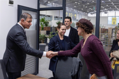 Minguzzi ailesinden Başkan Tugay’aı ziyaret