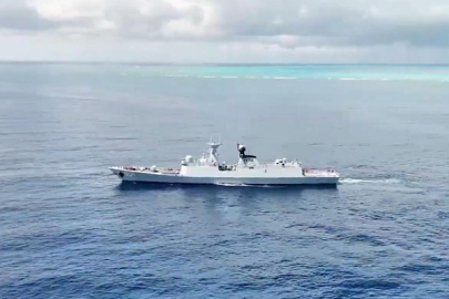 ‌Çin ordusundan Huangyan Adası'nda devriye‌