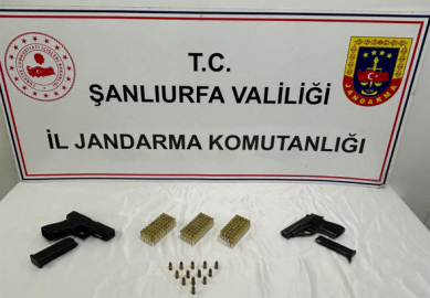 Şanlıurfa'da “Yasa Dışı ve Ruhsatsız Silahlanmayla Mücadele” kapsamında operasyon