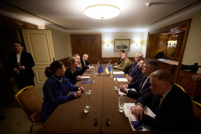 Zelenski, AB Güvenlik Politikası Yüksek Temsilcisi Kallas ile görüştü