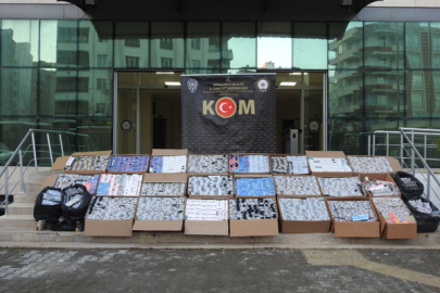 Şanlıurfa'da 30 bin paket kaçak sigara ele geçirildi