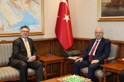 Güler, Romanya’nın Ankara Büyükelçisi Tinca’yı kabul etti