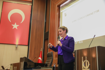 Belediye personele etik davranış eğitimi