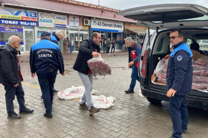 Ordu'da 200 kilo kaçak et ele geçirildi