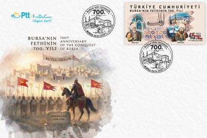 PTT’den “Bursa’nın Fethinin 700. Yılı” Konulu Anma Pulu ve İlkgün Zarfı