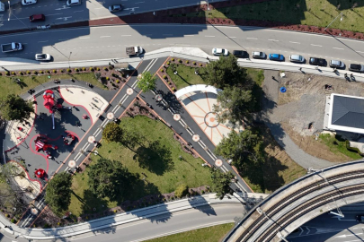 Samsun’da Gençlik Parkı ve kavşak yenilendi