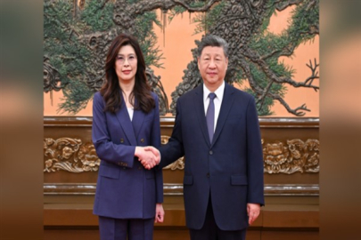 Xi Jinping, KMT Genel Başkanı Cheng Li-wun ile görüştü