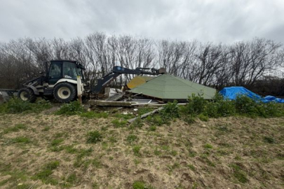 İSKİ, Terkos Havzası’ndaki kaçak yapıları kaldırdı