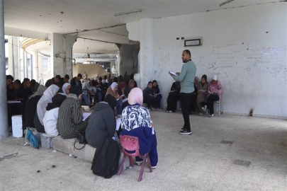 Gazze’de eğitim savaşın gölgesinde sürdürülüyor