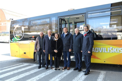 TEMSA’dan Litvanya’ya 15 elektrikli araç teslimatı