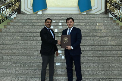 Kazakistan Dışişleri Bakan Yardımcısı Bakayev, Ghunaiman ile görüştü