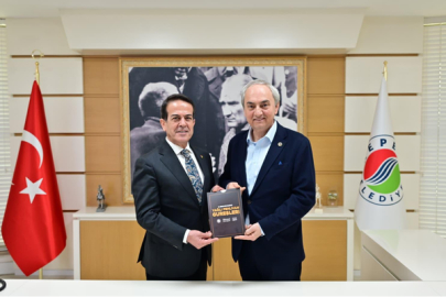 Başkan Kocagöz, ATB Başkanı Çandır’ı ağırladı