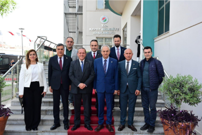 KKTC heyetinden Kepez Belediyesi’ne ziyaret