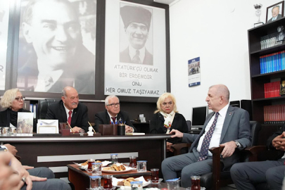 Özdağ, Muğla Atatürkçü Düşünce Derneği’ni ziyaret etti