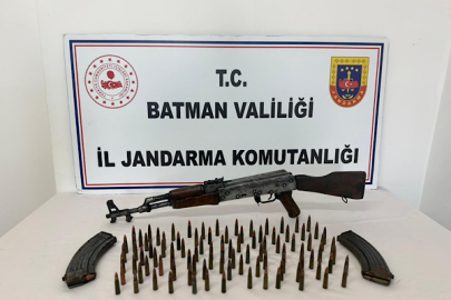 Batman’da ruhsatsız silah operasyonu