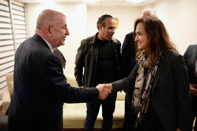 Özdağ, Başkan Ünsal ile görüştü