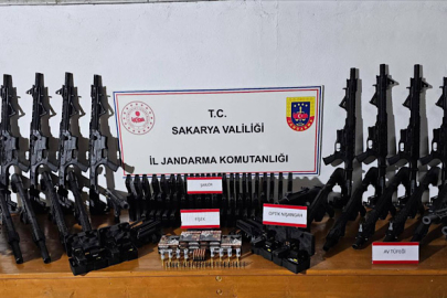Sakarya’da silah kaçakçılığı operasyonu düzenlendi