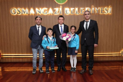 Osmangazi’de belediye başkanlığı koltuğu çocuklara devredildi