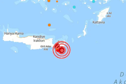 Akdeniz’de 4.8 büyüklüğünde deprem
