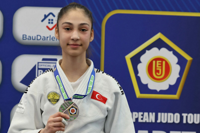 Konyalı Judocu Havva Sena Tokmak Avrupa Kupası’nda Bronz madalya kazandı