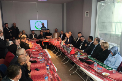 Aktaş ve Büyükakın’dan dernek ziyareti