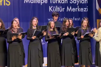 Maltepe Gençlik Korosu SANSEV Festivalinde sahne aldı