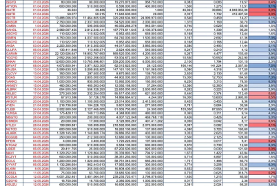 BIST şirketlerinin planlanan temettü dağıtım detayları açıklandı